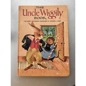 The Uncle Wiggily Book Howard R Garis 1973 Grosset & Dunlap Hardcover Vintage